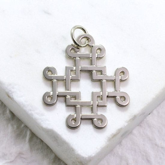 sterling silver Celtic cross