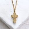 Orthodox cross necklace