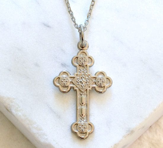budded Christian cross