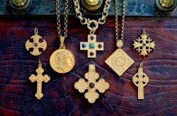 Byzantine Gold Cross Jewelry